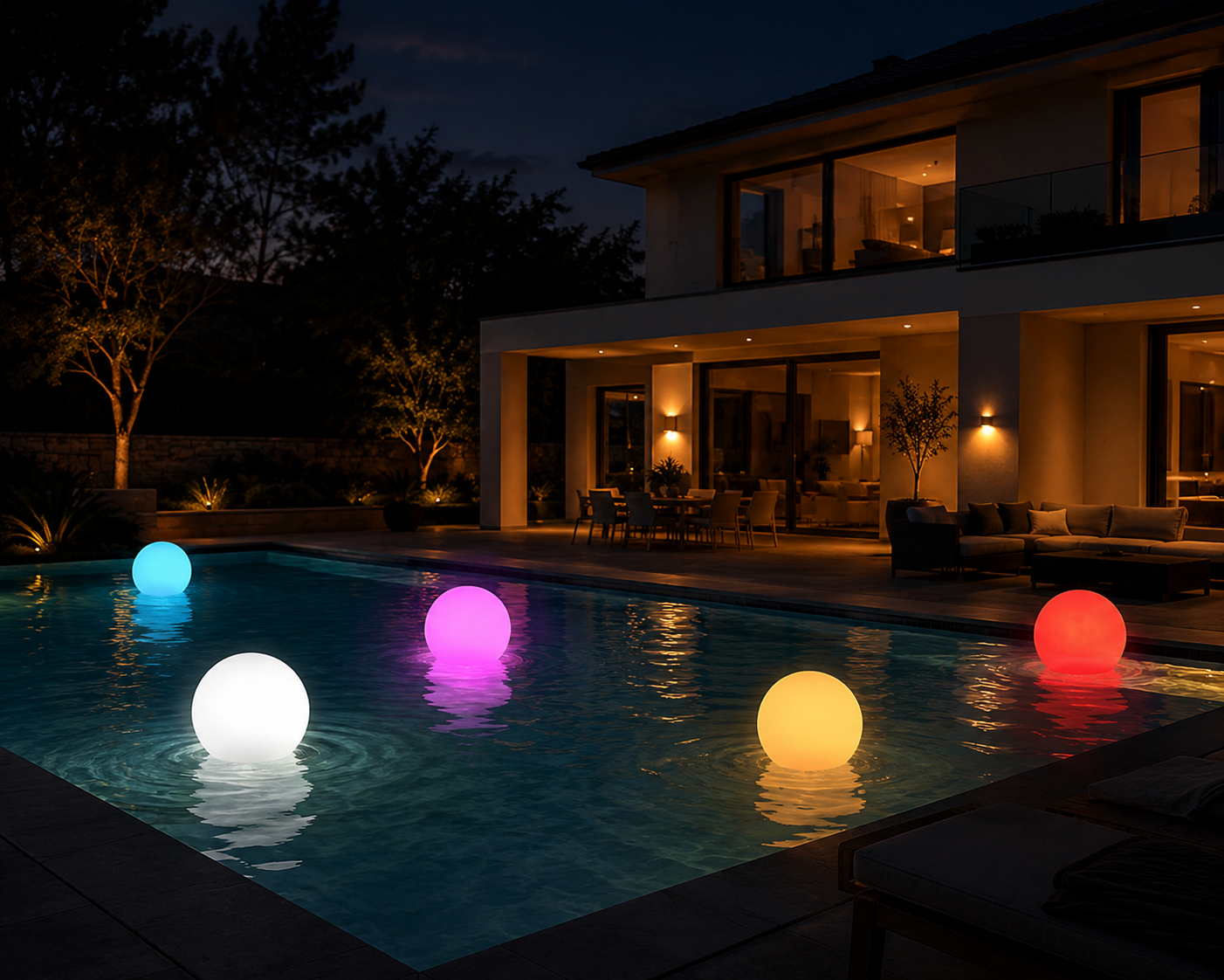Floating LED Garden Ball